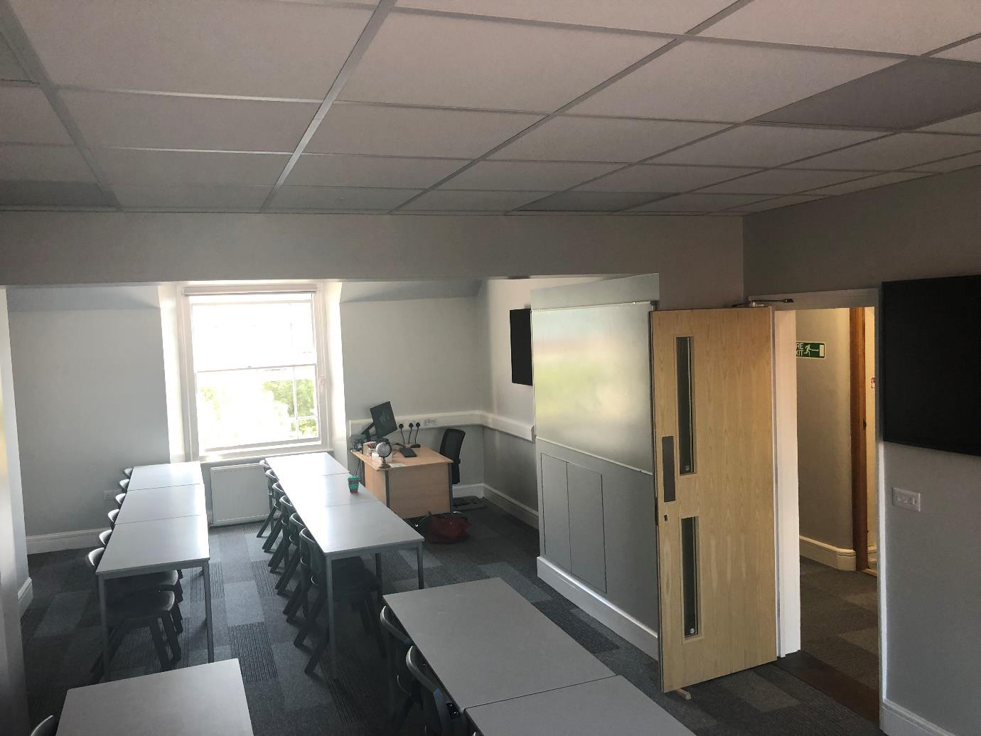 Completed school classroom refurbishment